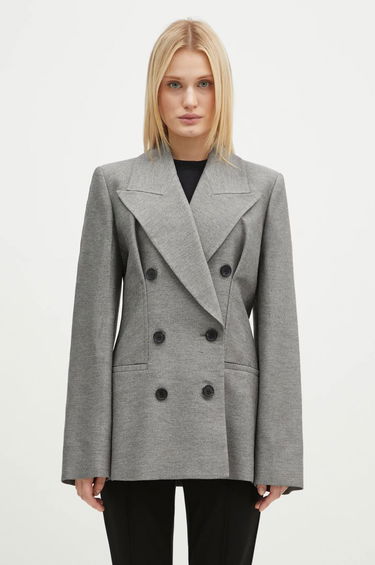 Plašči JW Anderson JW Anderson Hourglass Tailored Oversize Blazer Siva | JK0343.PG1640.929, 0