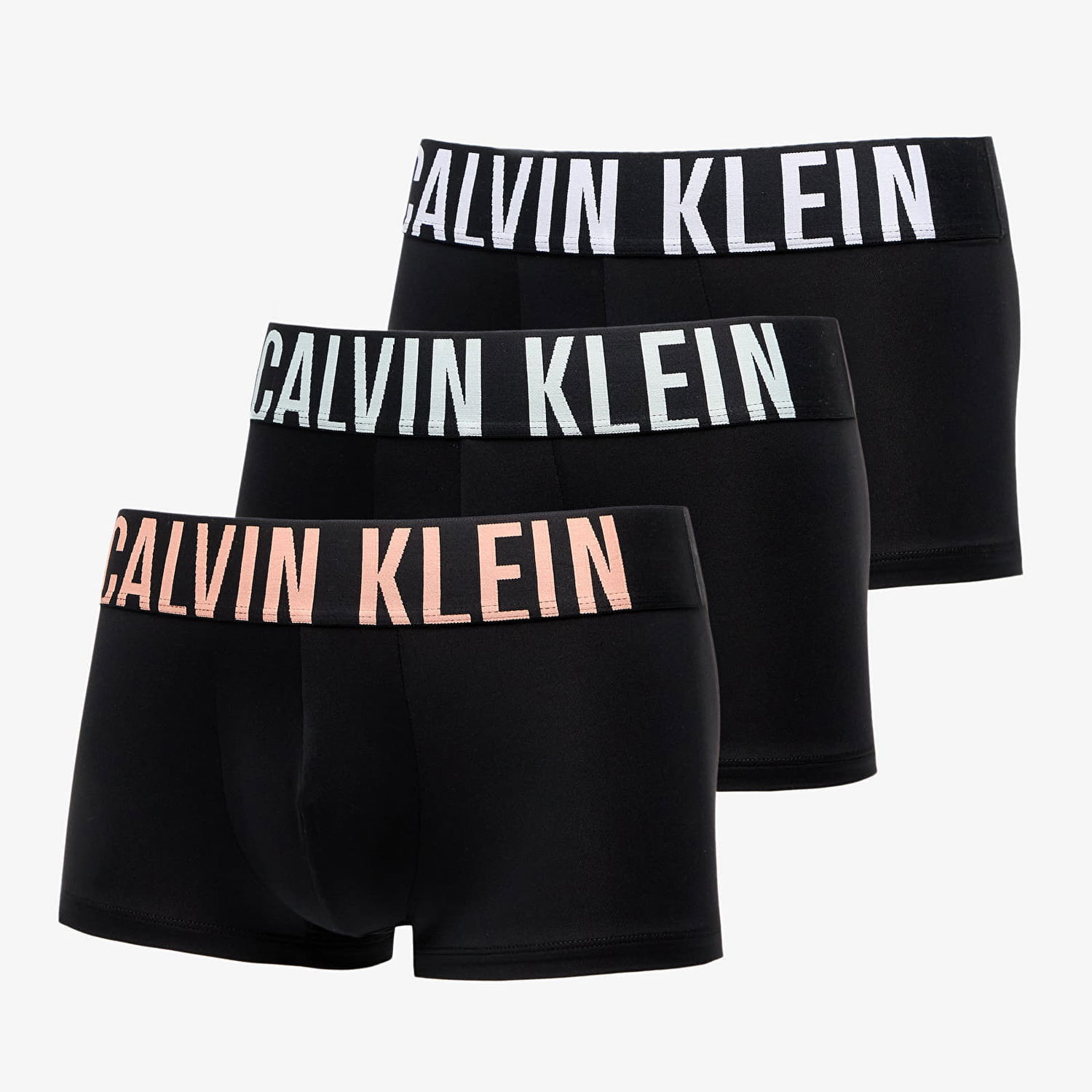 Boksarice CALVIN KLEIN Low Rise Microfiber Stretch Trunk 3-Pack Black Črna | 000NB3611A VVN, 0