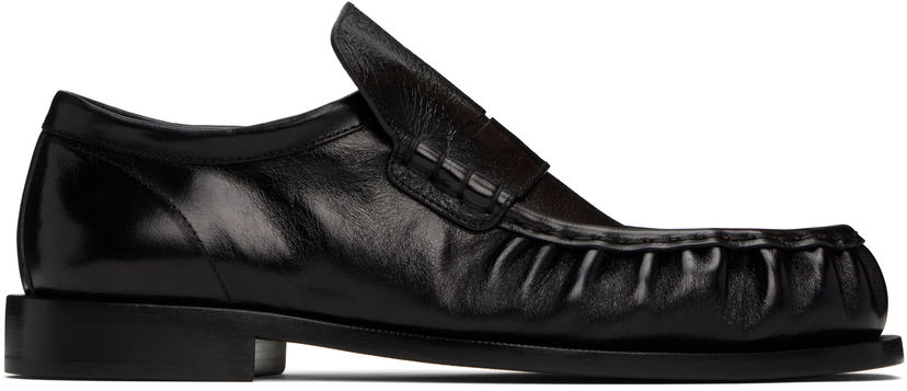 Oblačila Dries Van Noten Dries Van Noten Leather Loafers Črna | MS251-1324