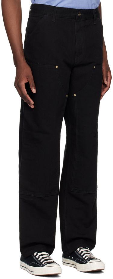 Cargo hlače Carhartt WIP Double Knee Work Trousers Rjava | I031501, 4
