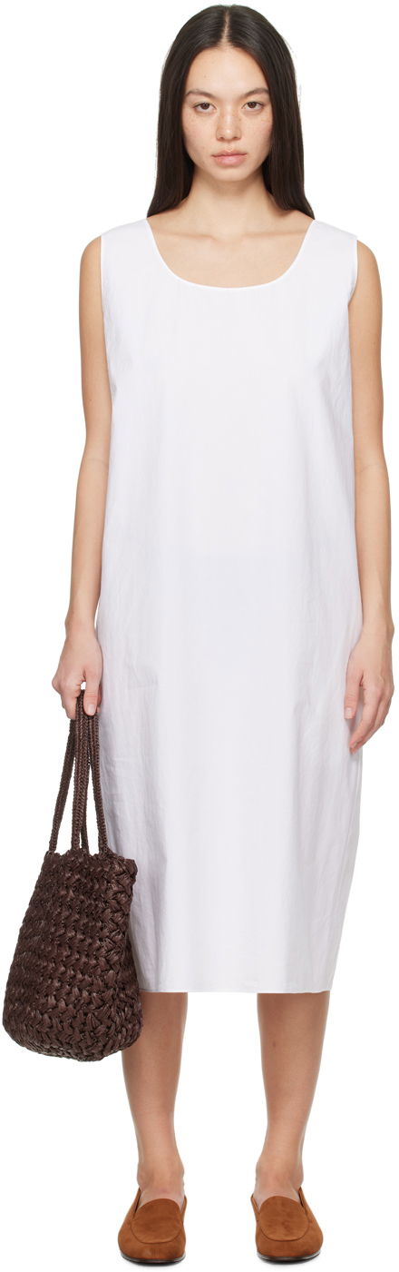 Obleke The Row Janah Midi Dress Bela | 7885-W2517