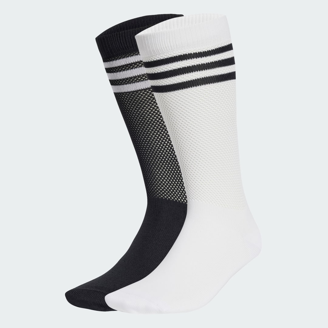 Nogavice adidas Performance Textured Crew Socks (2 Pairs) Bela | JC8626, 1