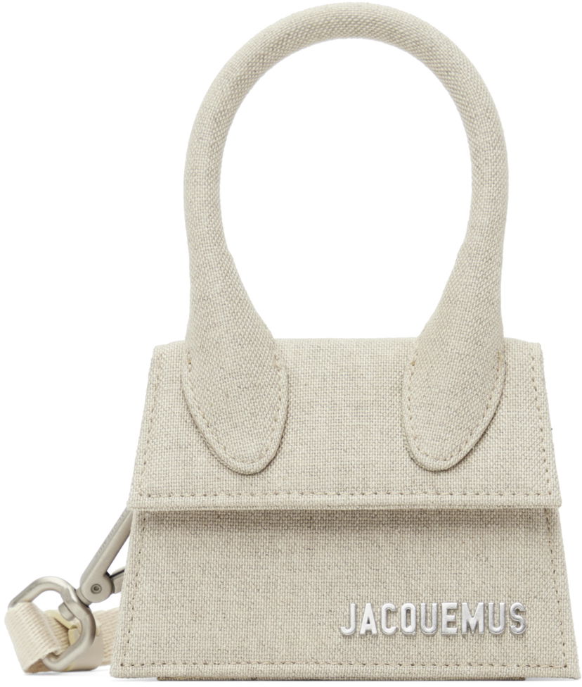 Torbica Jacquemus Le Papier Le Chiquito Mini Top Handle Bag Bež | 22H216BA001-3071