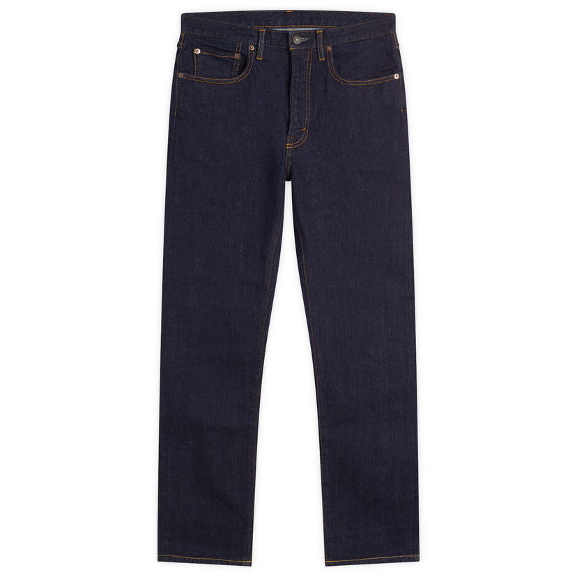 Kavbojke BEAMS Beams Plus 5 Pocket Jeans Modra | 3821-0004-791-78