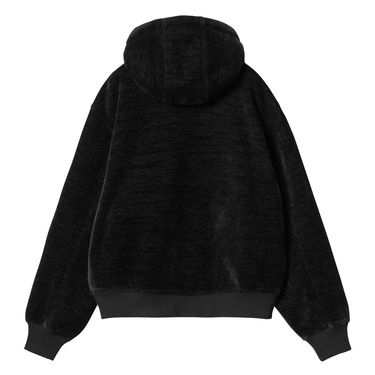 Pulover Carhartt WIP Active Fleece Zip-Up Hoodie Črna | I033905_8, 6