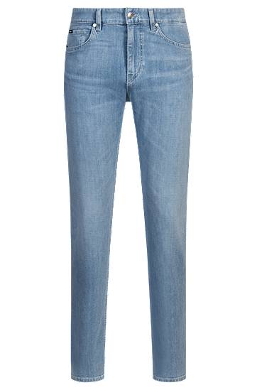 Kavbojke BOSS Delaware Slim-Fit Jeans Modra | 50540483
