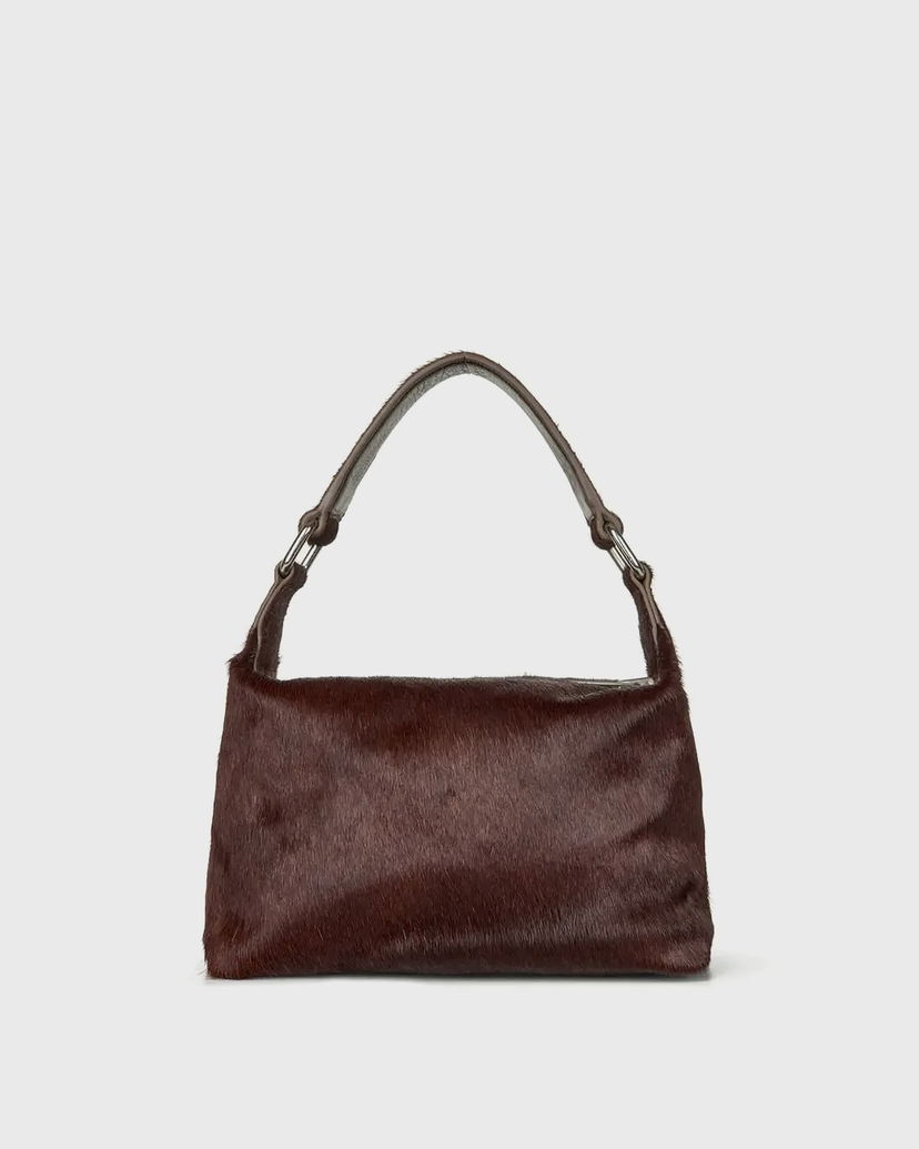 Torba za čez ramo Samsoe Samsoe SALYLO S Mini Shoulder Bag Rjava | F25100105-CLR000332
