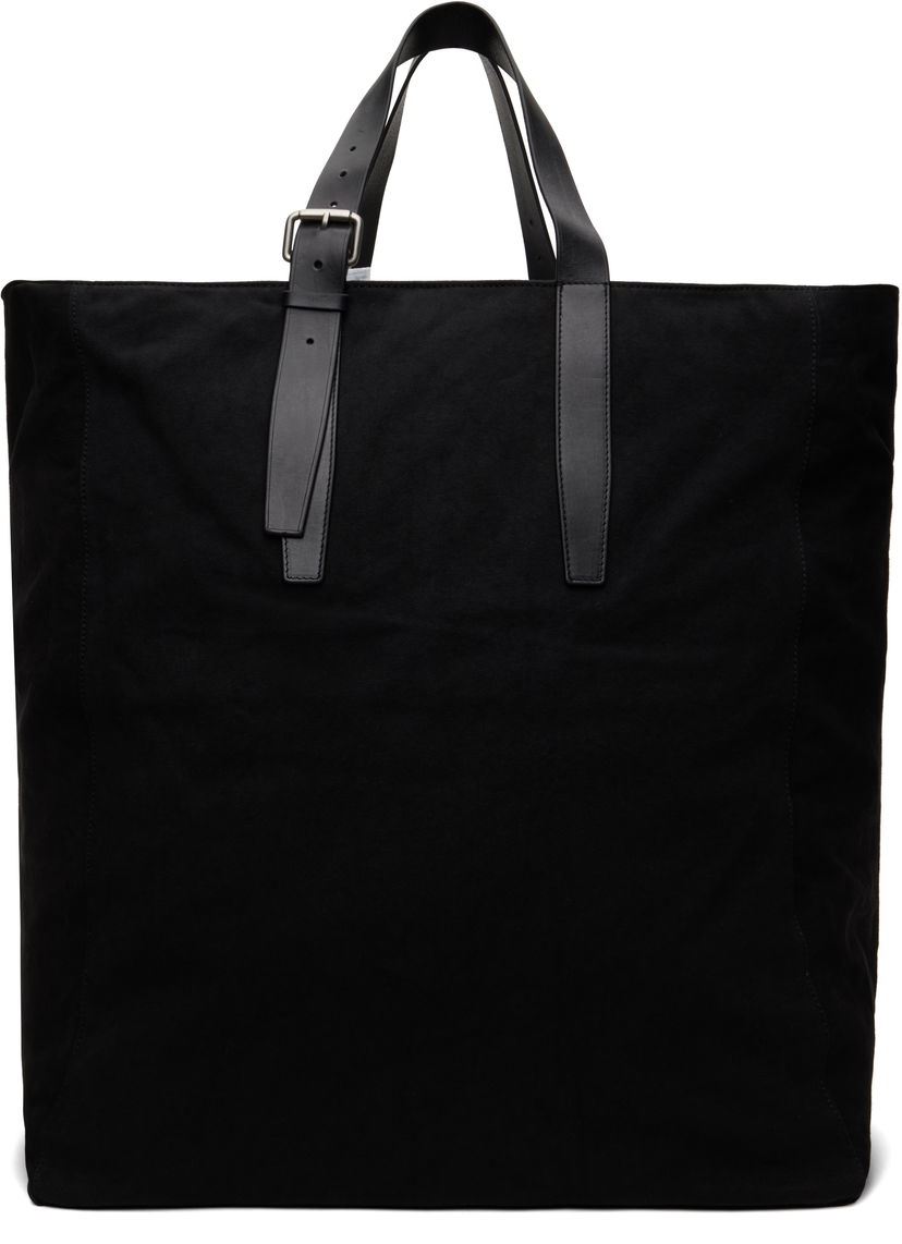 Tote bag Dries Van Noten Dries Van Noten Large Canvas Tote Bag Črna | 251-021507-698