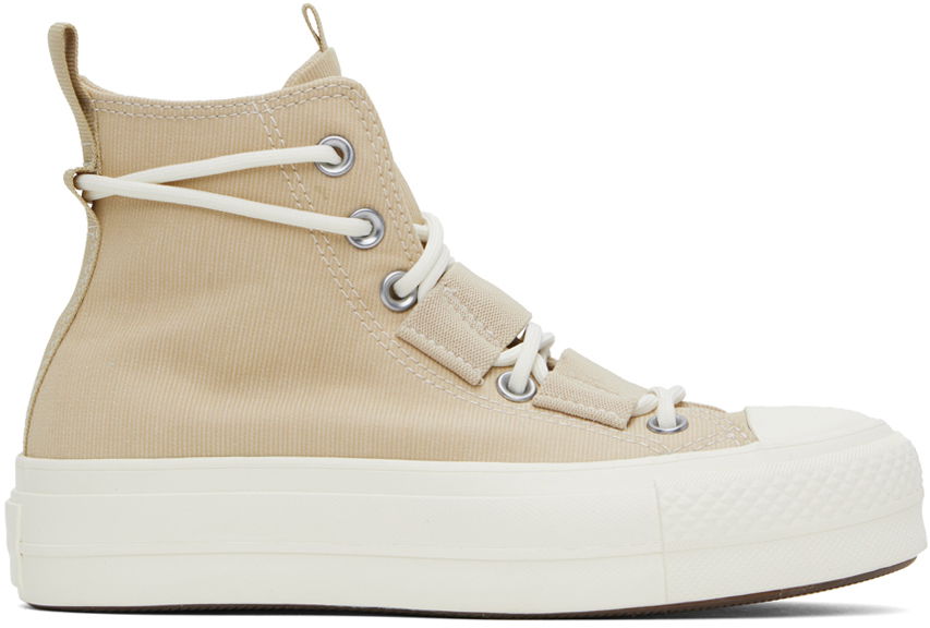Superge in čevlji Converse Chuck Taylor All Star Lift Platform High Top Bež | A06494C, 0