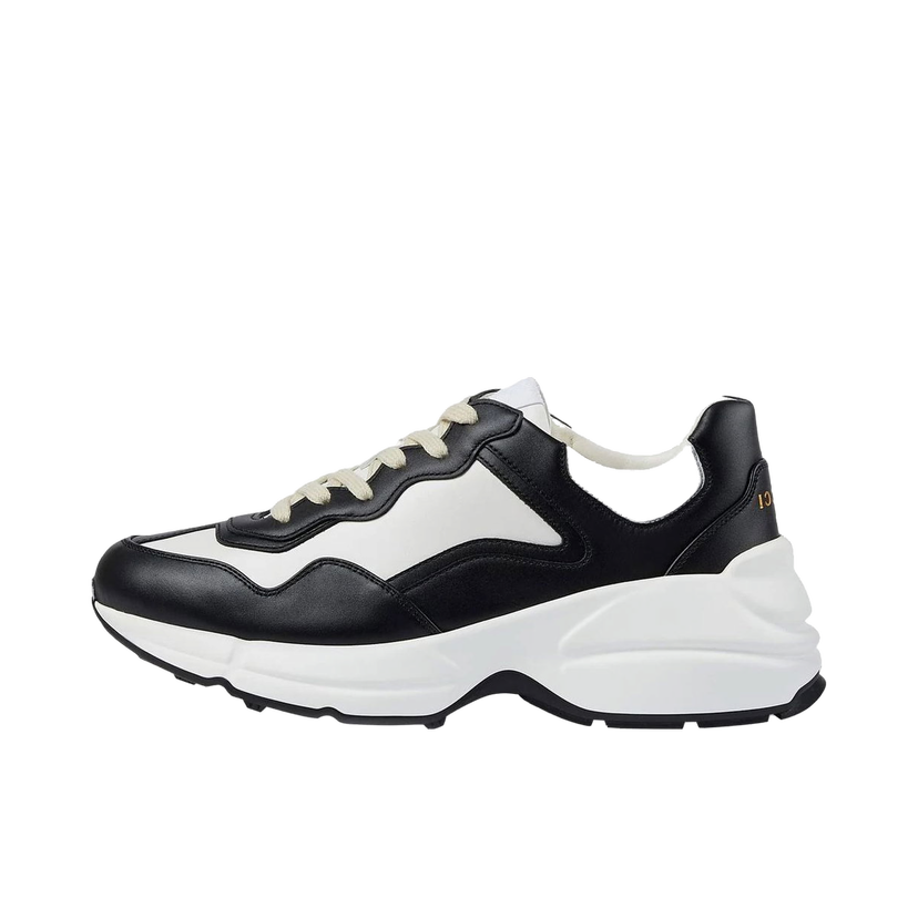 Superge in čevlji Gucci Rhyton White Black Črna | 721750 AAA9S 1094
