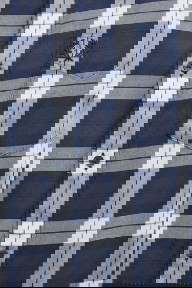 Srajce Fred Perry Fred Perry Checked Regular Fit Shirt Mornarica | M1742, 3