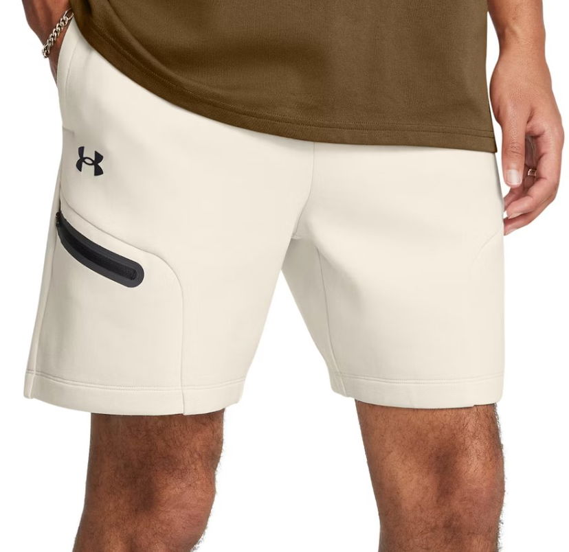 Kratke hlače Under Armour Under Armour Unstoppable Fleece Shorts Bež | 1379809-110