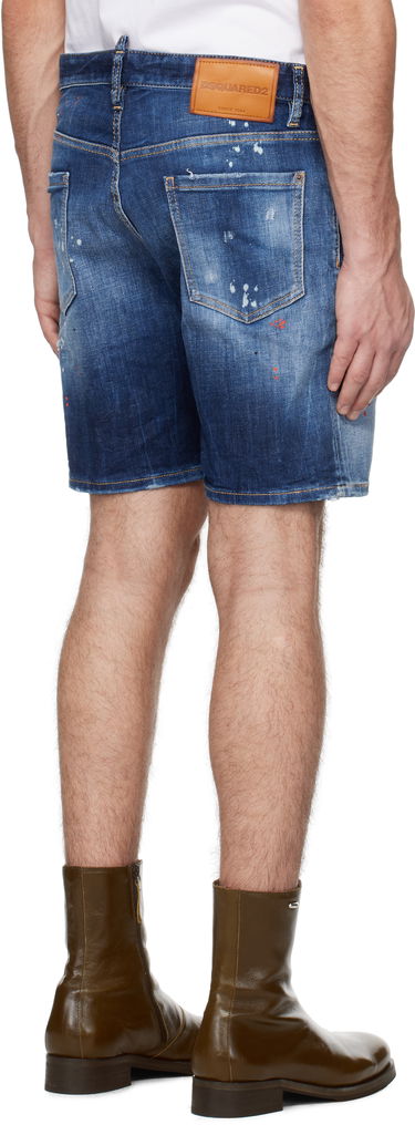 Kratke hlače DSQUARED2 Dsquared2 Medium Easy Wash Denim Shorts Modra | S74MU0884_S30664, 2