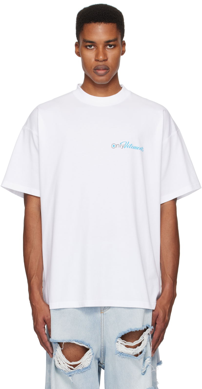 Majica VETEMENTS 'Only' Graphic Print T-Shirt Bela | UA66TR755W