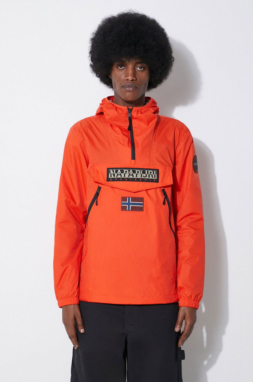 Vetrovka Napapijri Napapijri Rainforest Wb Pkt V2 Anorak Jacket Oranžna | NP0A4HX6A631