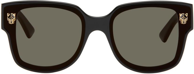 Sončna očala Cartier Panthère Wayfarer Acetate Sunglasses Črna | CT0357S-001