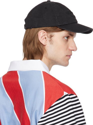 Kapa Charles Jeffrey Loverboy Charles Jeffrey LOVERBOY Distressed Logo Cap Črna | 54130501, 4