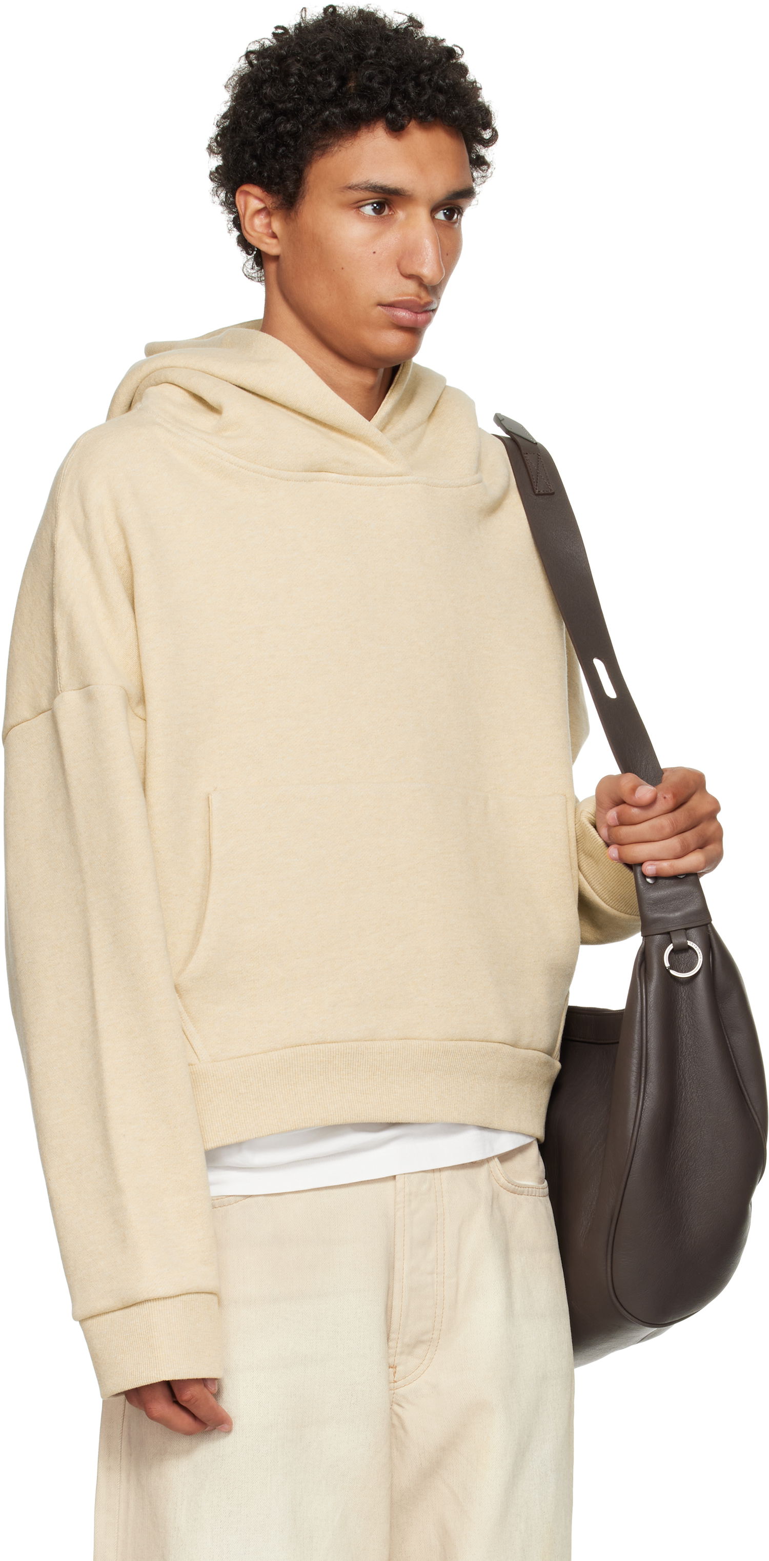 Pulover Entire Studios Entire Studios Heavy Hoodie Bež | ES2125TP, 1