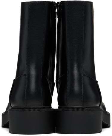 Superge in čevlji The Row Nobilis Platform Boots Črna | F1558-L58, 1