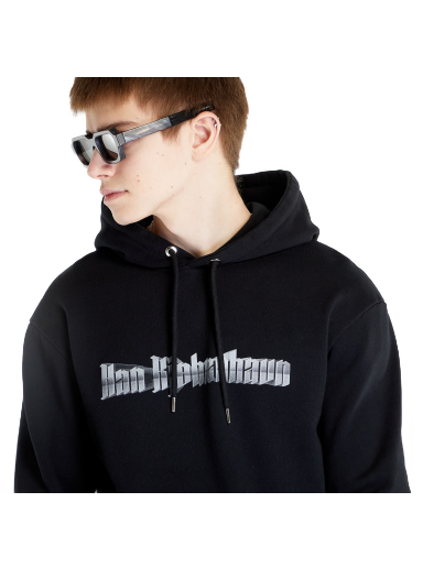 Pulover Han Kjøbenhavn Artwork Regular Hoodie Črna | M-132751-001