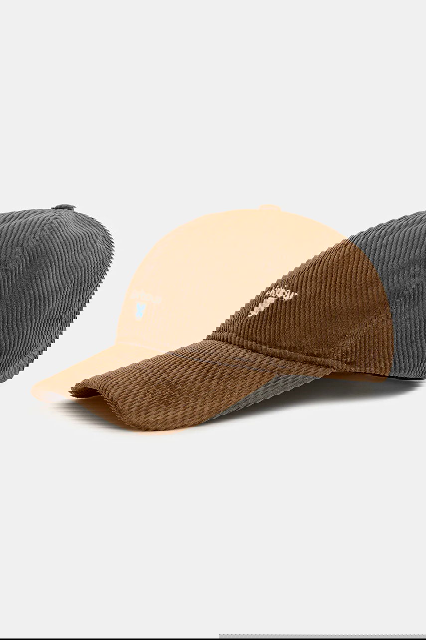 Kapa Barbour Preston Corduroy Baseball Cap Rjava | MHA0911BE51, 0
