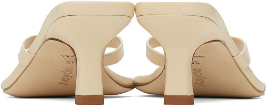 Modni dodatki Aeyde Aeyde Wilma Heeled Sandals Bež | A11-HS-ADRS55CI-0221-100-007, 1