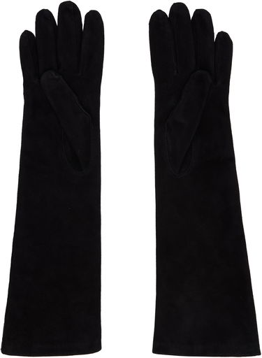 Rokavice Max Mara Afideesuede Long Gloves Črna | 2524566013600, 1