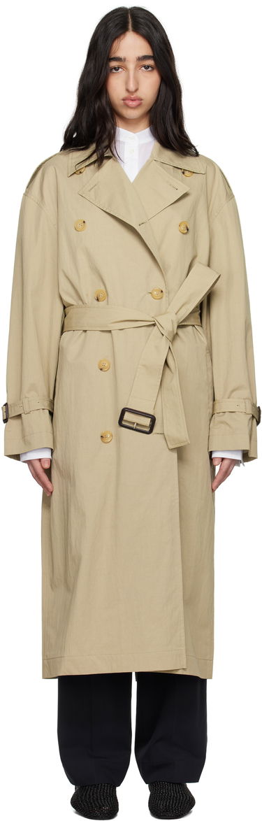 Trenčkot TOTEME TOTEME Crisp Summer Trench Coat Bež | 252-WRO0197-FB0410, 0