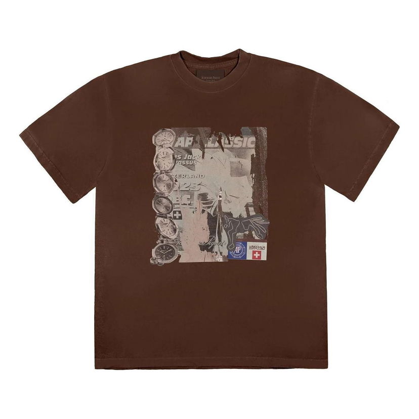 Majica Cactus Jack by Travis Scott Travis Scott x Audemars Piguet Classic Graphic T-Shirt Rjava | CJAP-SS06