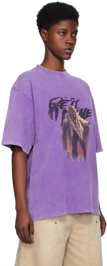 Majica We11done We11done Vintage Horror Graphic T-Shirt Lila | WD-TT0-24-723-U-PP, 1