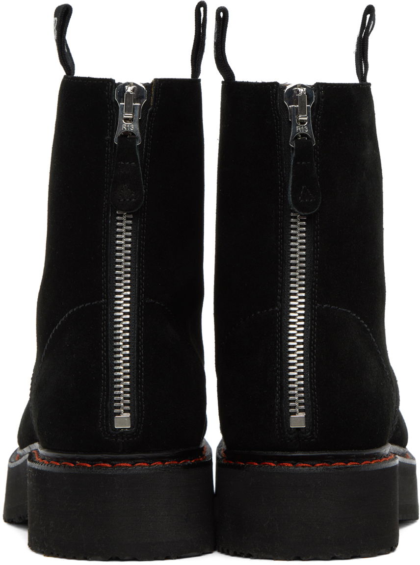 Oblačila R13 R13 Single Stack Boots Črna | R13MS025-S096C, 1