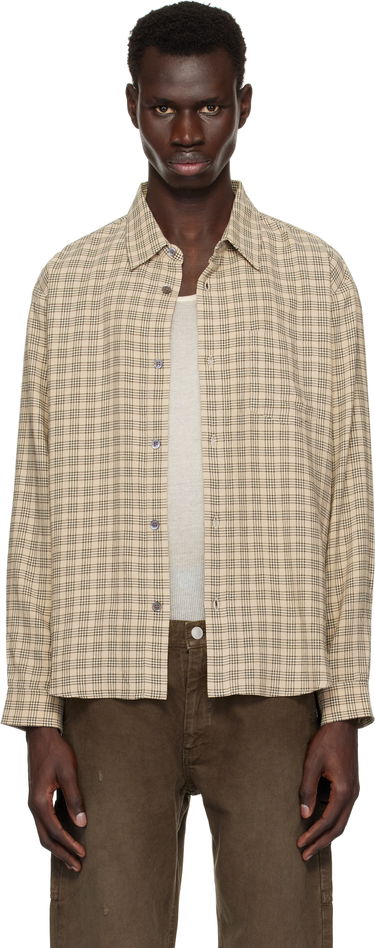 Srajce John Elliott John Elliott Cloak Button Up Shirt Bež | E107F151128A, 0