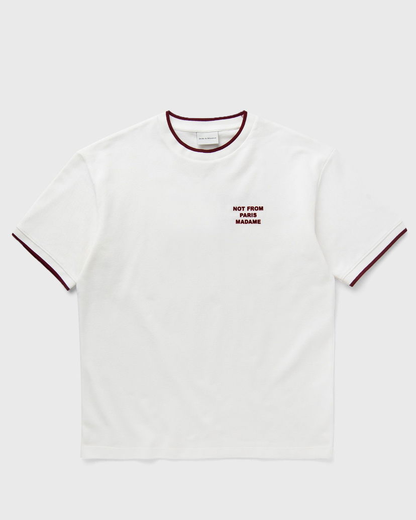 Majica Drôle de Monsieur Slogan PiquÈ T-shirt Bela | H-TS262-CO167-OW