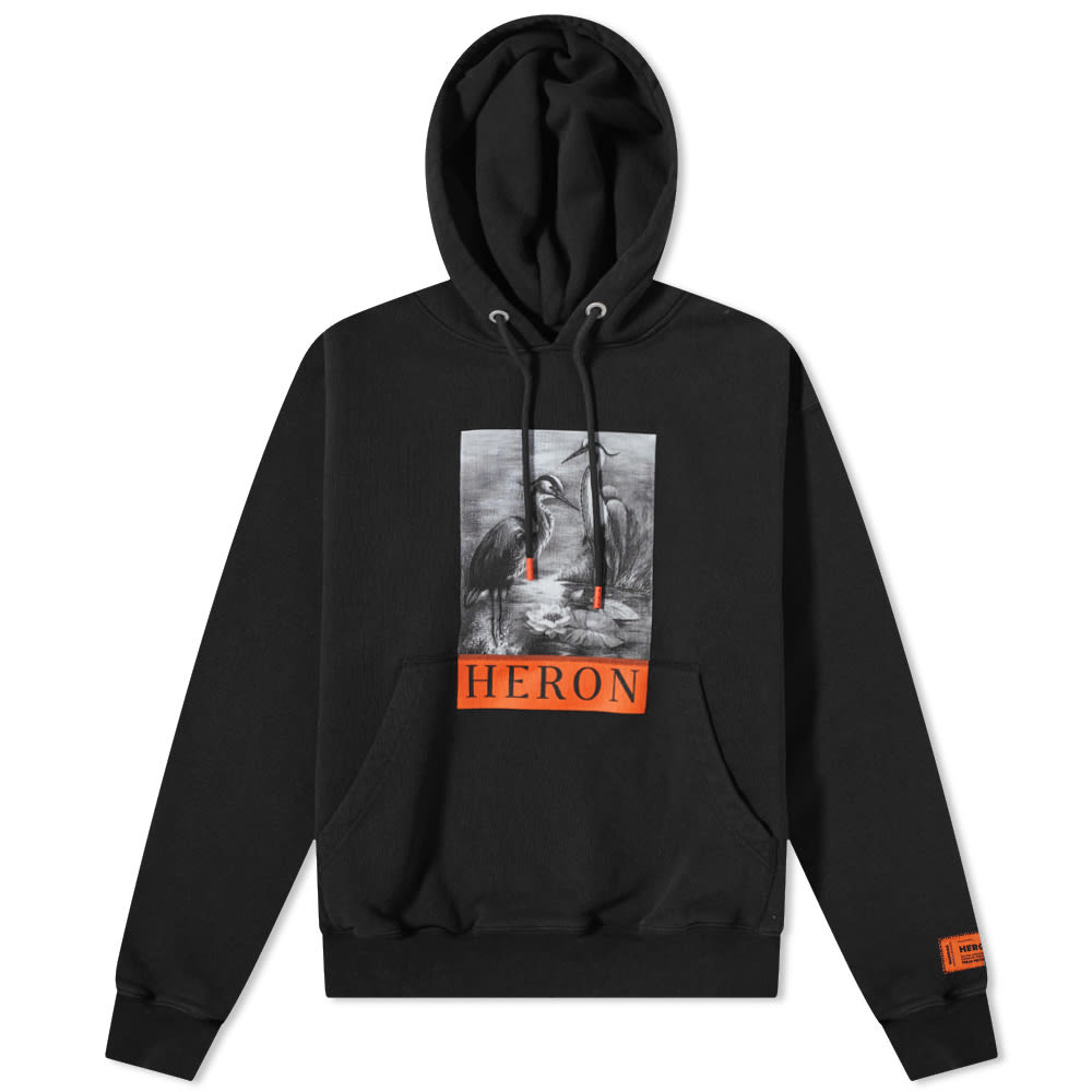 Pulover HERON PRESTON BW Hoodie Črna | HMBB017C99JER0041001, 0