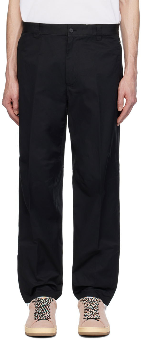 Hlače LANVIN Biker Trousers Črna | RM-TR0005-5883-P24