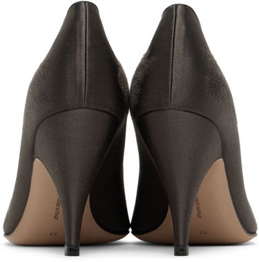 Superge in čevlji The Row The Row Liisa Satin Heels Siva | F1544-W326, 1
