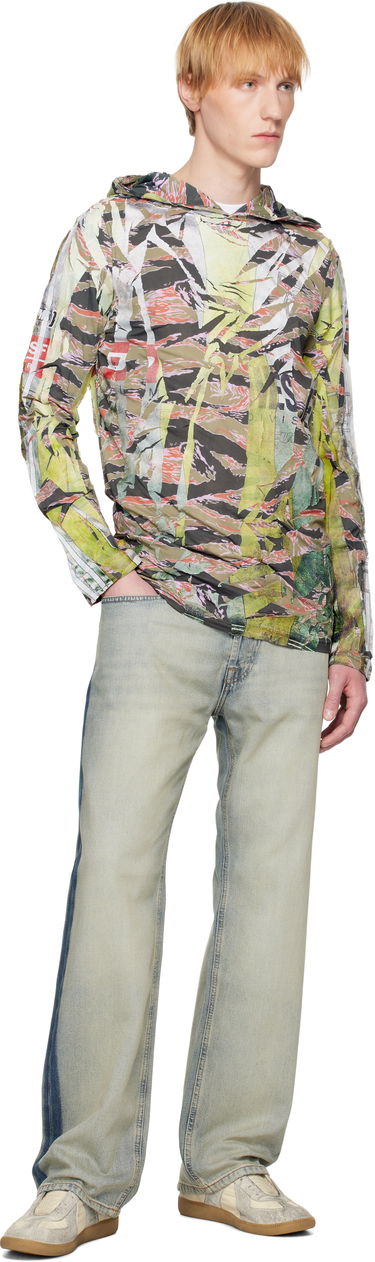 Pulover Diesel Diesel T-Gillis Graphic-Print Hoodie Večbarvna | A18072-0SKBT-5BVA, 3
