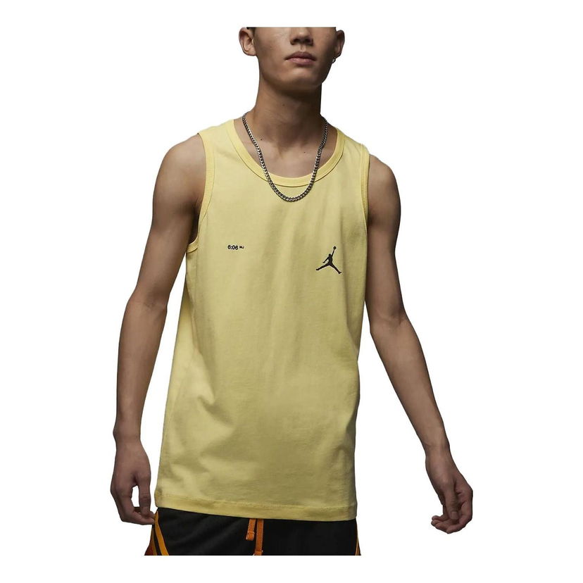 Majica brez rokavov Jordan Dri-FIT Tank Rumena | DX9606-706