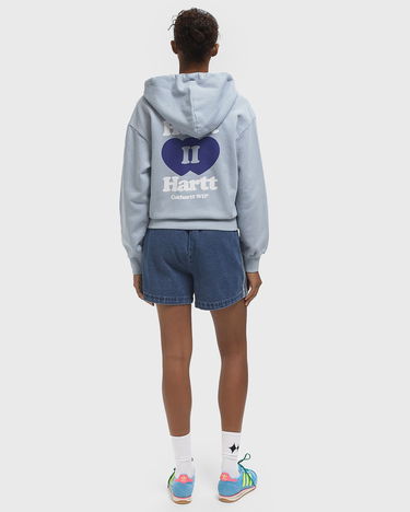 Pulover Carhartt WIP Hooded Heart II Zip-Up Sweatshirt Modra | I035242-0N1.XX, 2
