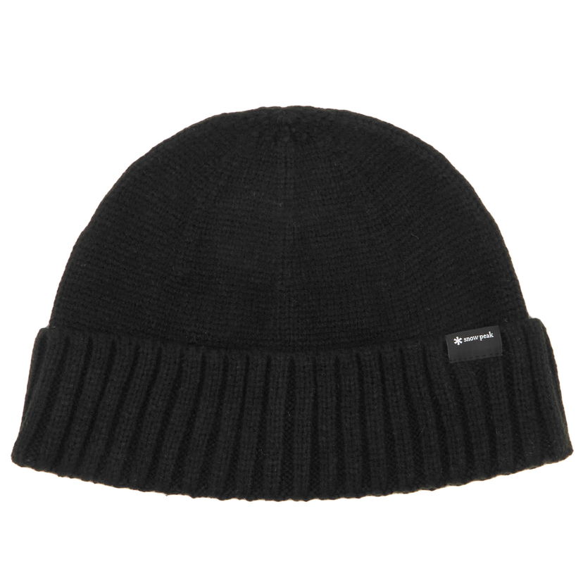 Beanie Snow Peak Knit Cap Črna | NSD-AC-25AU003-BLK
