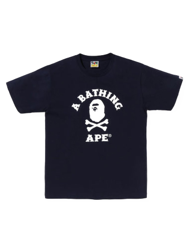 Majica BAPE Captain Ape Crossbone Tee Mornarica | 4I72110005