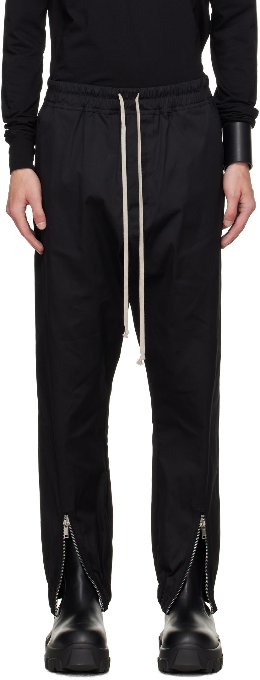 Trenirka Rick Owens Rick Owens Concordians Tecuatl Track Pants Črna | RU02E1331 TE