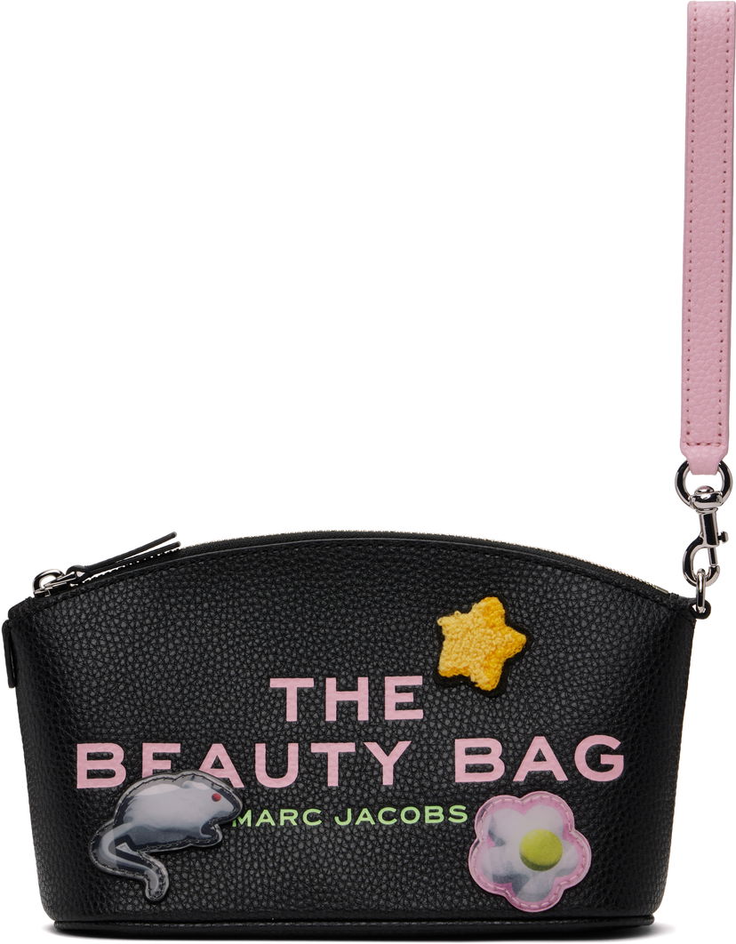 Torbica Marc Jacobs Marc Jacobs 'The Sticker Patch' Cosmetic Pouch Črna | 2S5SCP003S01