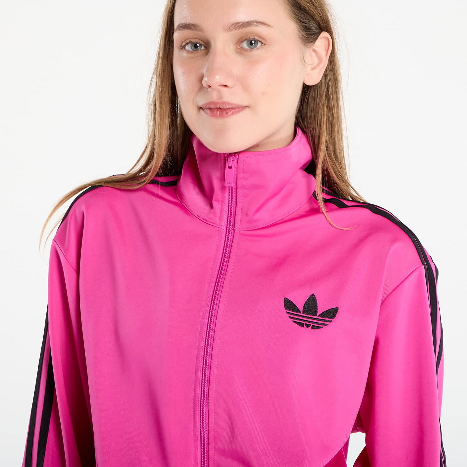 Jakna adidas Performance Adicolor Classic Firebird Loose Track Jacket Roza | JX7866, 1