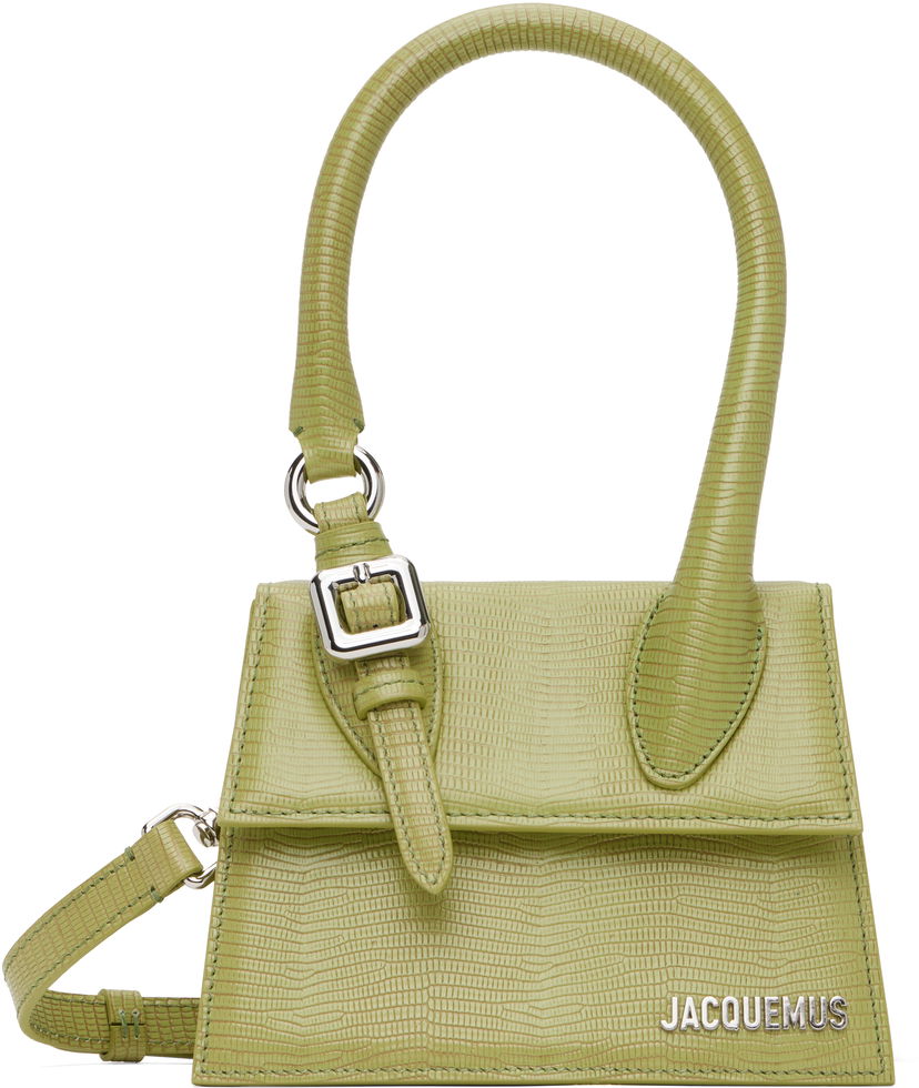 Torbica Jacquemus Jacquemus 'Le Chiquito Moyen' Top Handle Bag Zelena | 25E233BA327-3235
