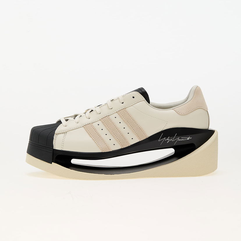 Superge in čevlji Y-3 Gendo Superstar Off-White/ Aluminium/ Black Bež | IF2030