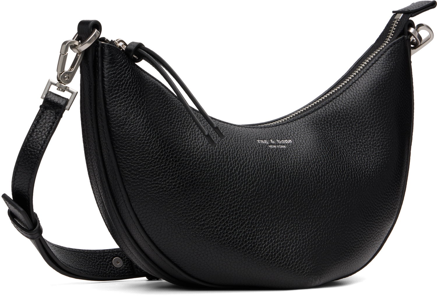 Torba za čez ramo rag & bone Rag & Bone Alix Leather Crossbody Bag Črna | LE100812, 1