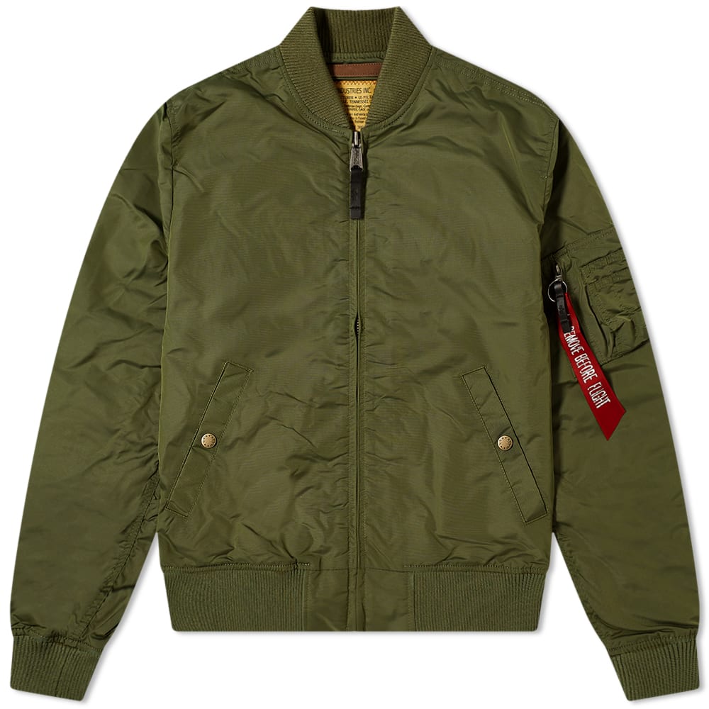 Jakna Alpha Industries MA-1 TT Jacket Zelena | 191103-257, 0