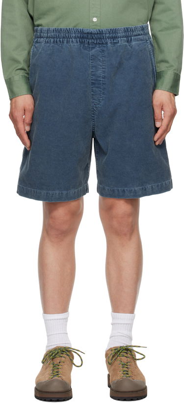 Kratke hlače Carhartt WIP Reynold Corduroy Relaxed Shorts Modra | I034877, 0