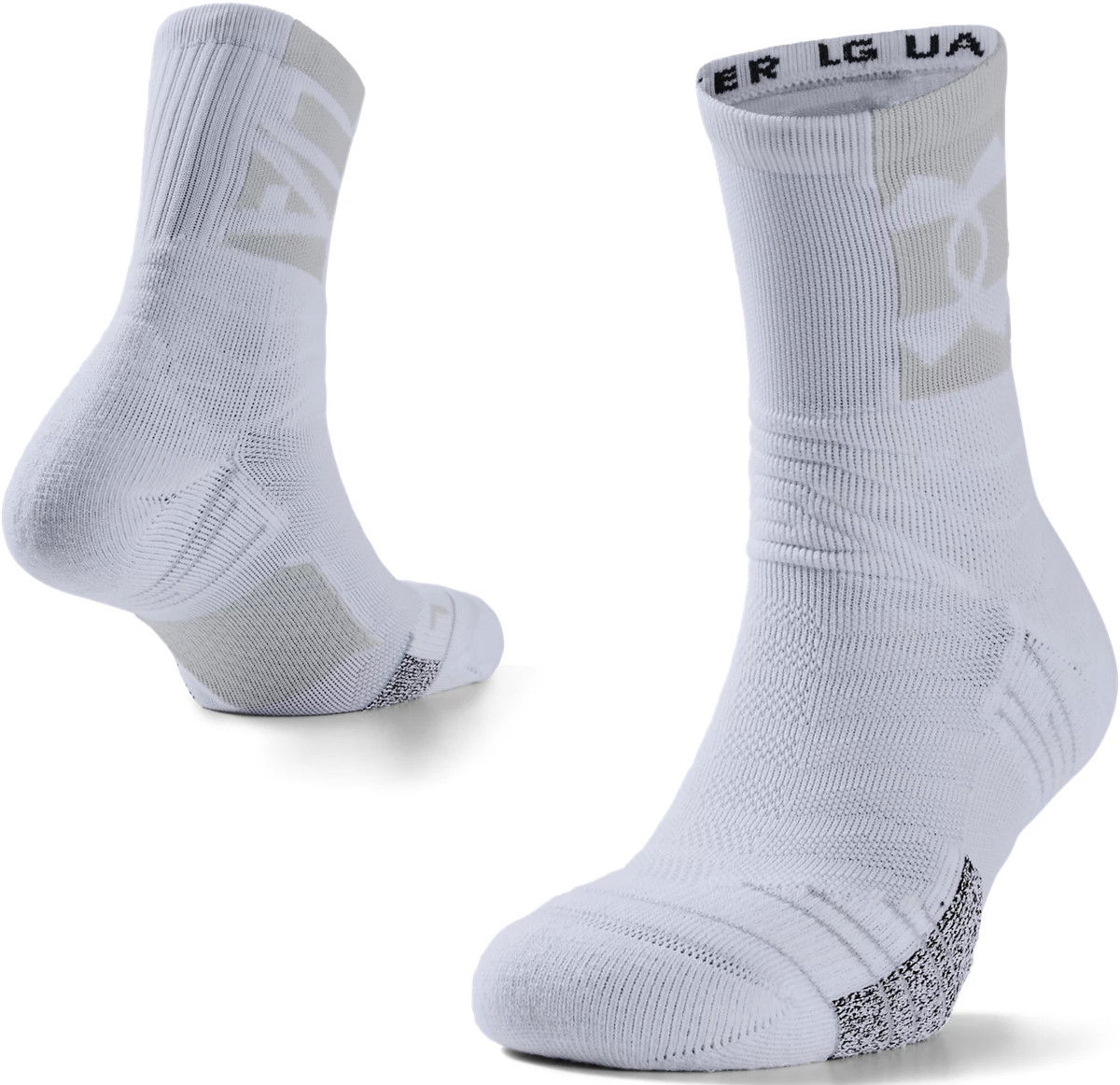 Nogavice Under Armour Playmaker Bela | 1356615-100, 0